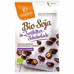 Bio Soja in Zartbitter Schokolade 50g 