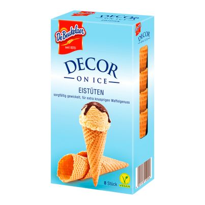 Decor on Ice Eistüten 8er 112g von De Beukelaer