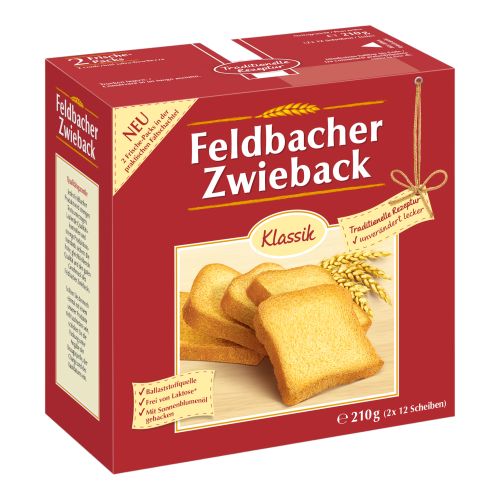 Zwieback 210g von Feldbacher