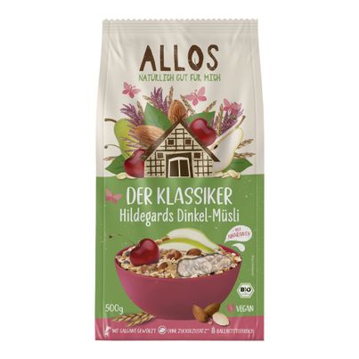 Bio Hildegards Dinkel Müsli 500g - 5er Vorteilspack von Allos