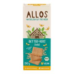 Bio Better-Keks Dinkel 150g - 12er Vorteilspack von Allos
