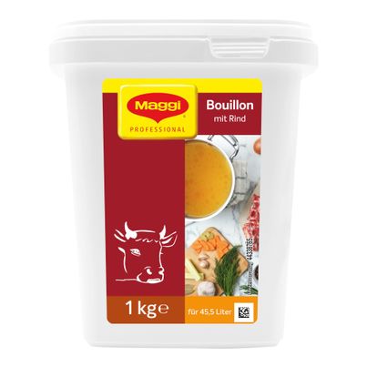 Bouillon mit Rind 1000g von Maggi