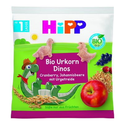 Bio Urkorn Dinos 30g - 9er Vorteilspack von Hipp