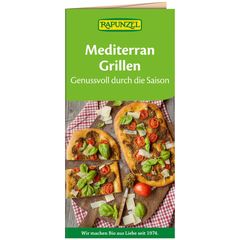 Bio Rezeptflyer Mediterran Grille 25Stück von Rapunzel