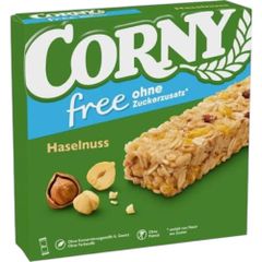 Corny Free Müsliriegel Haselnuss 20g 6 Stück