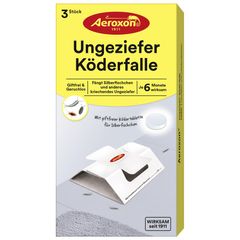 Pest bait trap, 3 pcs. by Aeroxon