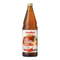 Bio Apfelessig naturtrüb MW 750ml - 6er Vorteilspack von Voelkel