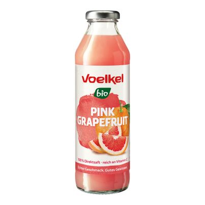 Bio Pink Grapefruit Saft 500ml - 8er Vorteilspack von Voelkel