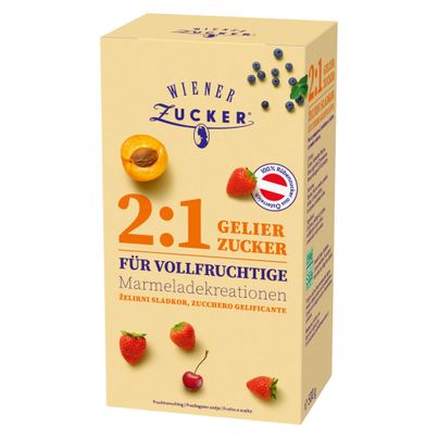 Wiener Gelierzucker 2:1 500g von Wiener Zucker