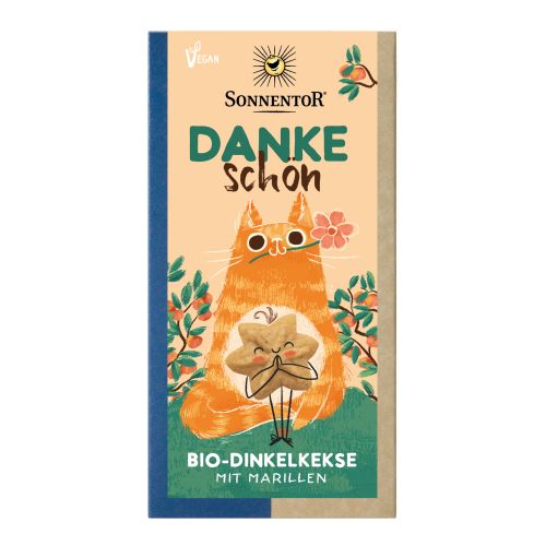 Organic Thank You Cookies 125g - value pack of 6 from Sonnentor