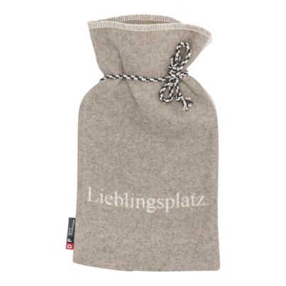Warming Bottle Lieblingsplatz Color Smoke 21x38cm by David Fussenegger