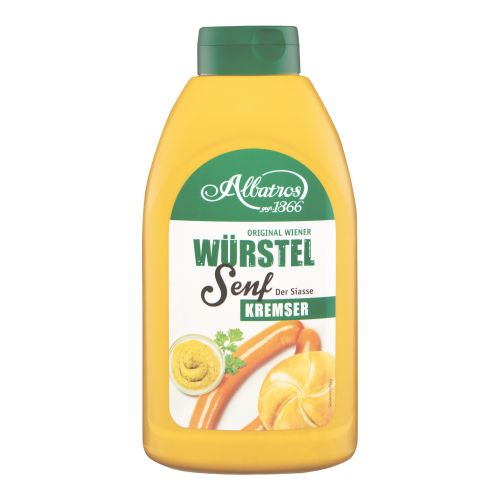 Albatros Original Wiener Würstel Senf Kremser 1300g