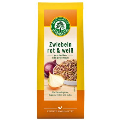Bio Zwiebeln rot und weiß 55g von Lebensbaum