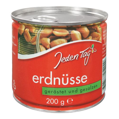 Erdnüsse geröstet & gesalzen 200g von Jeden Tag