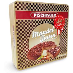 Pischinger almond cake in anniversary retro tin - 320g