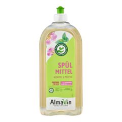 Bio Spülmittel Wildrose Melisse 1000ml - 10er Vorteilspack von Almawin