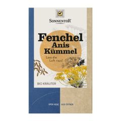 Bio Fenchel Anis Kümmel a 1.7g 18Beutel - 6er Vorteilspack von Sonnentor