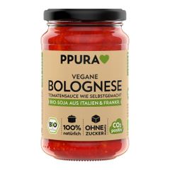 Bio Sugo vegane Bolognese m. Soja 340g - 6er Vorteilspack von Ppura