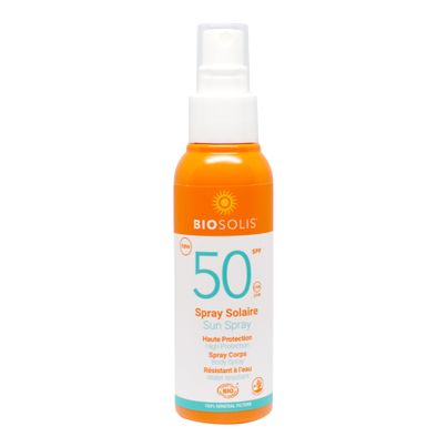 Bio Sonnenspray LSF 50 100ml von Biosolis