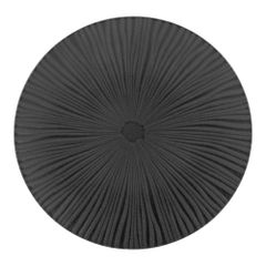 Vesuvio Black plate diameter 21cm - value pack of 6 from Creatable