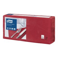 Servietten 3lg.bordeaux33x33cm 150ct von Tork