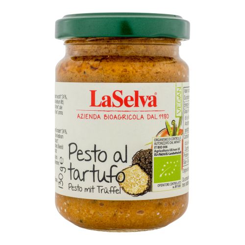 Organic Pesto al tartufo 130g - value pack of 6 from La Selva