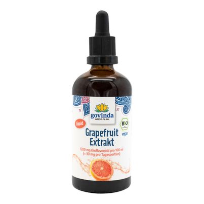Bio Grapefruit Extrakt 100ml - 6er Vorteilspack von Govinda