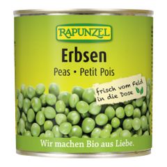 Bio Erbsen in der Dose 340g - 6er Vorteilspack von Rapunzel Naturkost