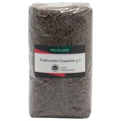 Grey poppy seeds 1000g by Waldland