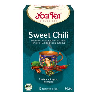 Bio Sweet Chili Tee á 18g - 6er Vorteilspack von Yogi Tea