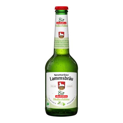 Bio Alkoholfrei & Hollerblüte MW 330ml - 10er Vorteilspack von Neumarkter Lammsbräu