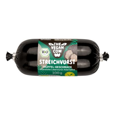 Bio Streichvurst Trüffel 100g - 8er Vorteilspack von The Vegan Cow