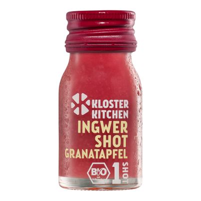 Bio Granatapfel 1Shot EW 30ml - 12er Vorteilspack von Kloster Kitchen