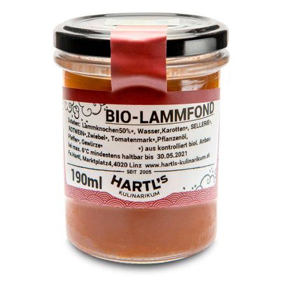 Bio Lammfond 200g - Fertiggericht von Hartls Kulinarikum