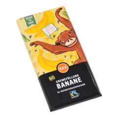 Bio Cremeschoko Bananenfüllung 100g - 10er Vorteilspack von Eza