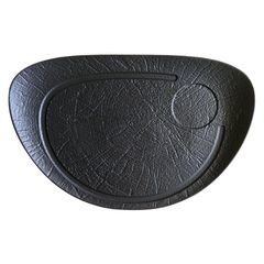 Vulcania Black Platte oval von Tognana