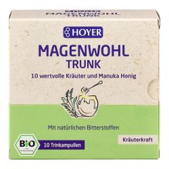 Bio Magenwohl-Trunk 10x10ml 100ml - 5er Vorteilspack von Hoyer