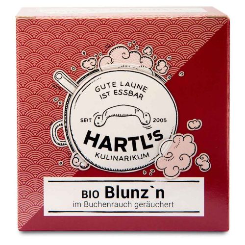 Bio Blunzn im Buchenrauch geräuchert 100g - Fertiggericht von Hartls Kulinarikum