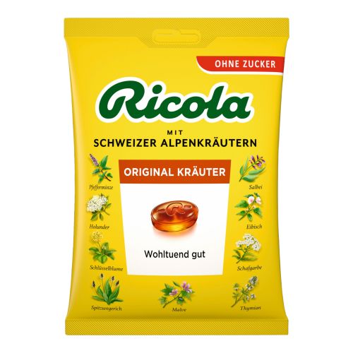 Kräuterbonbons zuckerfrei 75g von Ricola