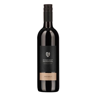 Bio Zweigelt 2021 aus Bio Trauben 750ml - Rotwein von Bioweingut Heideboden