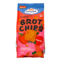 Bio Brot Chips Paprika 100g - 5er Vorteilspack von Sommer