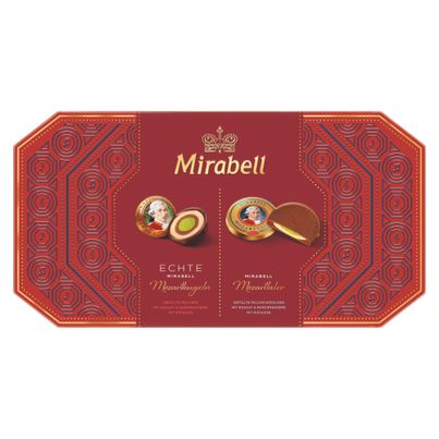 Mirabell gift box with 26 Mozartkugeln and 8 Mozarttaler 517g