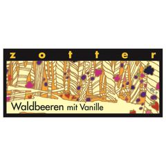 Bio Schokolade Waldbeeren mit Vanille 70g - 10er Vorteilspack von Zotter