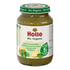 Bio Spinat mit Kartoffeln >5M 190g - 6er Vorteilspack von Holle