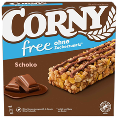 Corny Müsliriegel Schoko free ohne Zuckerzusatz 6er 120g