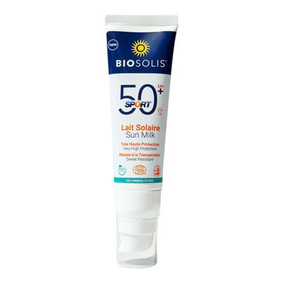 Bio Sonnenmilch Sport LSF 50 50ml von Biosolis
