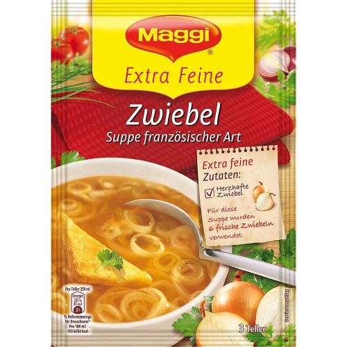 Maggi Extra Feine Zwiebel Suppe nach französischer Art - 57g