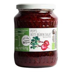 Bio Rote Rübensalat 720ml - 6er Vorteilspack von Pflügelmeier Pepi's