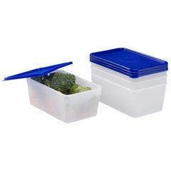 Tiefkühldosen 1lt 16x10cm 3Stück von M-Plast - Moser
