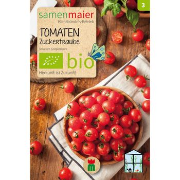 Bio Tomaten Zuckertraube - Saatgut für zirka 10 Pflanzen